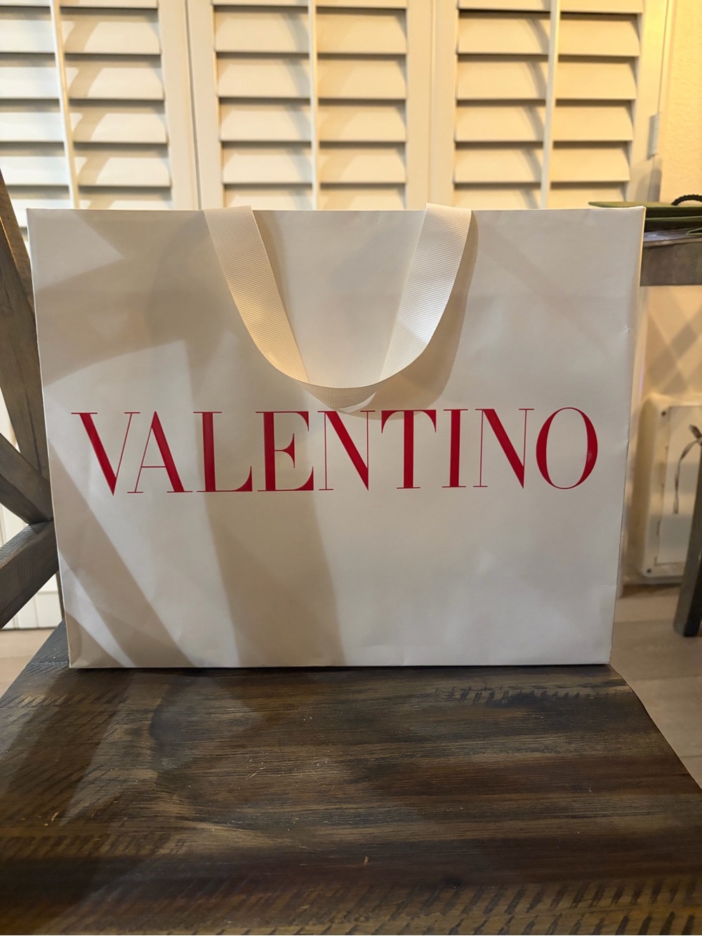 Valentino shopping bag